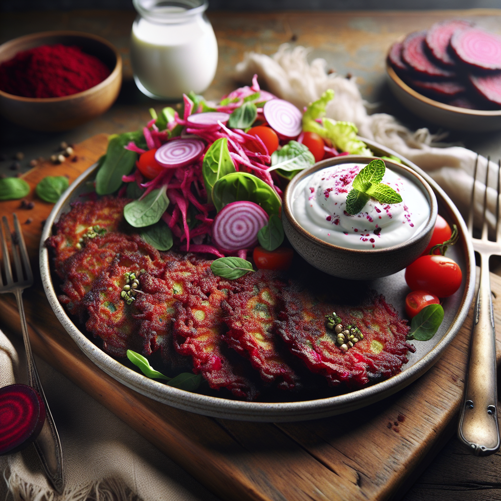 Beetroot Latkes