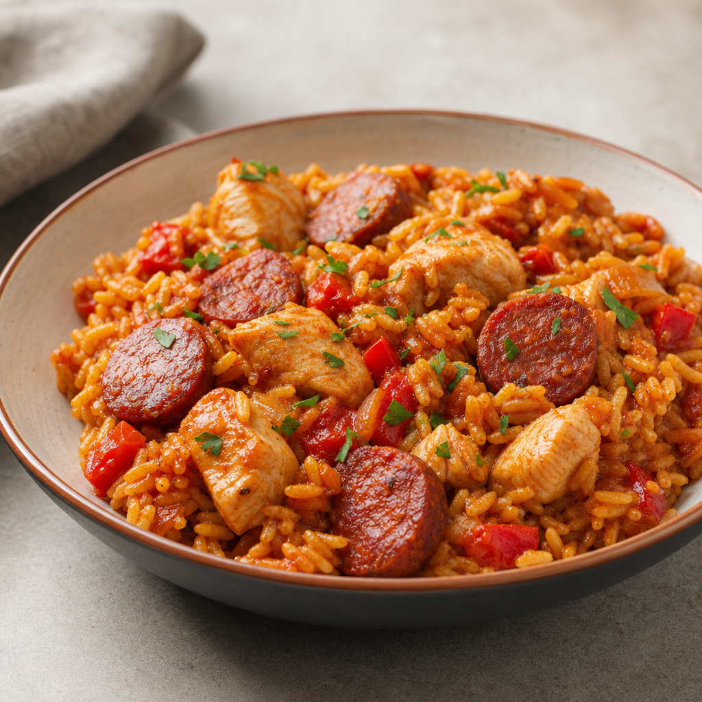 Chicken & Chorizo Rice Pot