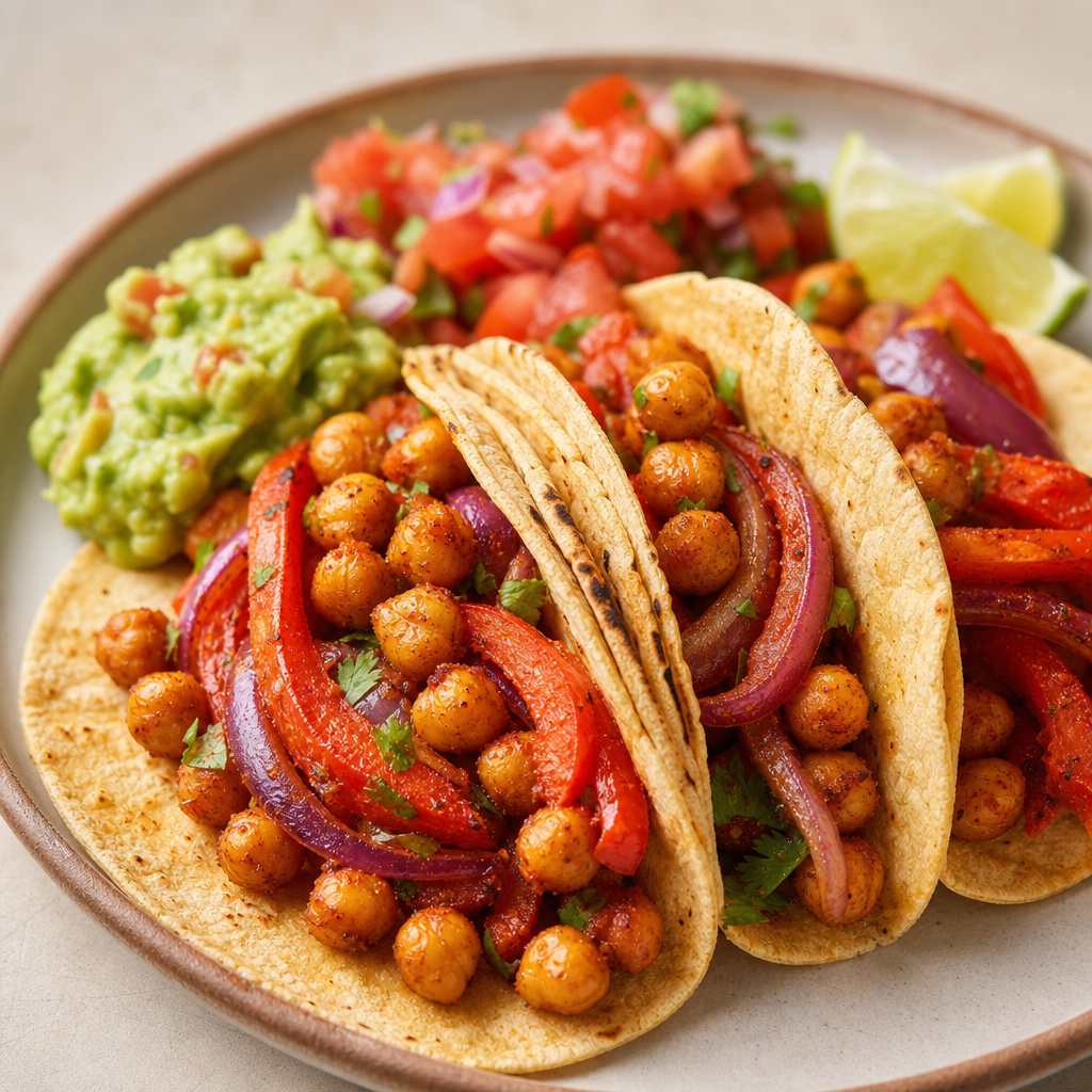 Chickpea Fajitas