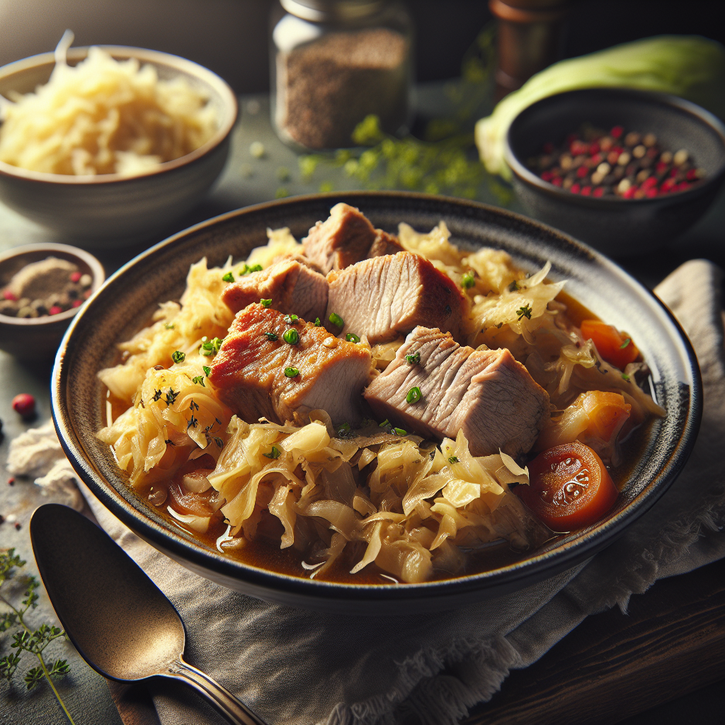 Pork & Sauerkraut Goulash