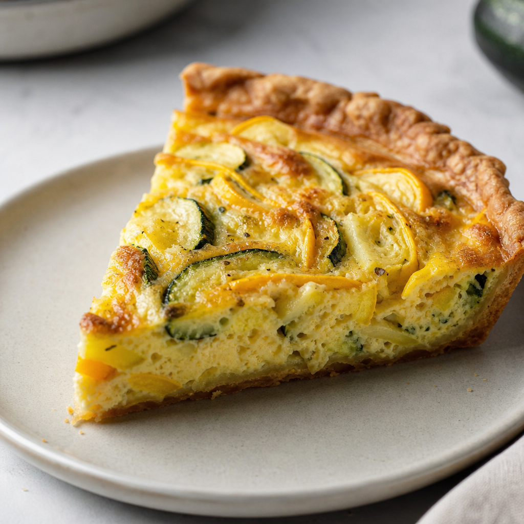 Summer Squash Pie