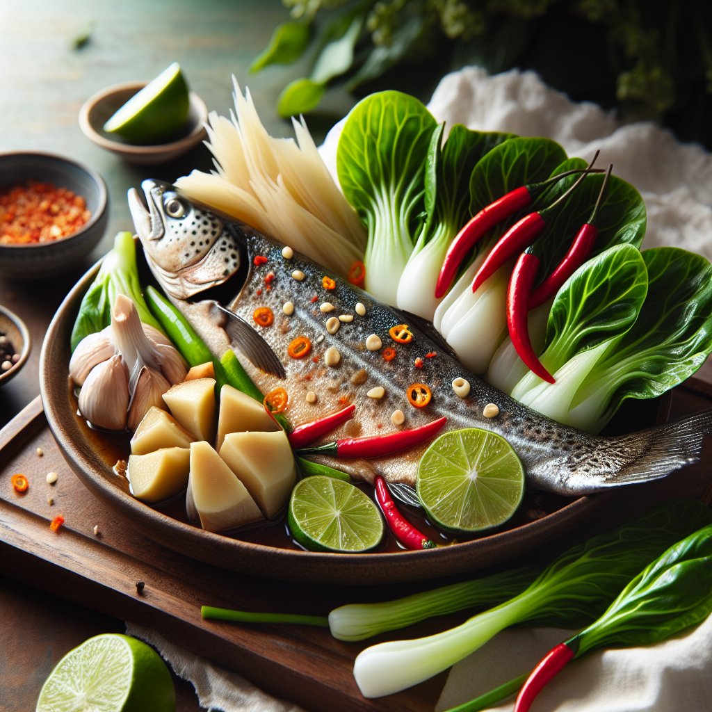 Thai-Style Steamed Fish