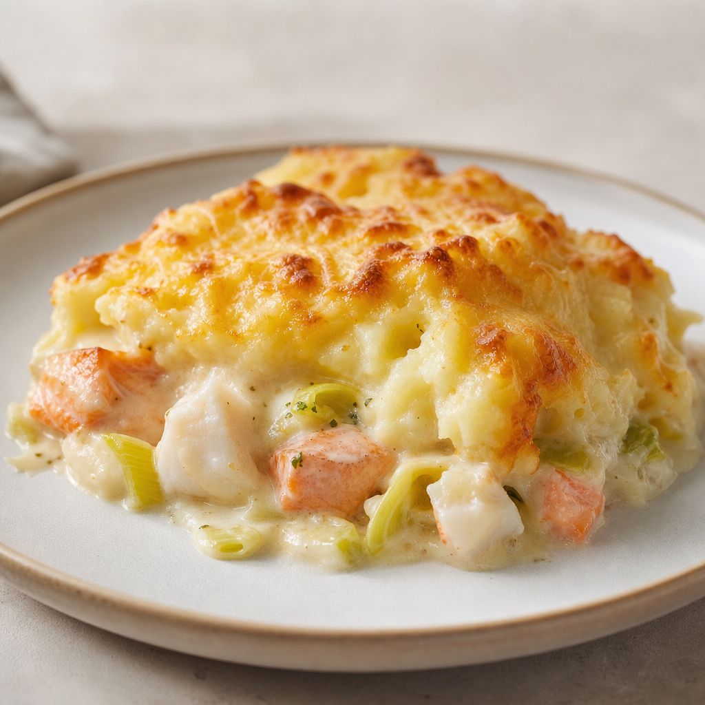 Three Fish Pie